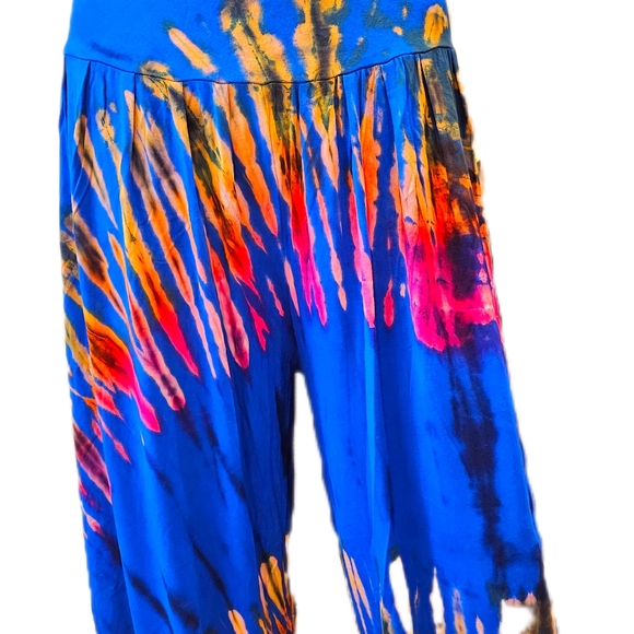 TIE DYE Jeanie Stretchy Rayon Jogger Pants-**5 Colors Avail. OS New - Picture 7 of 12